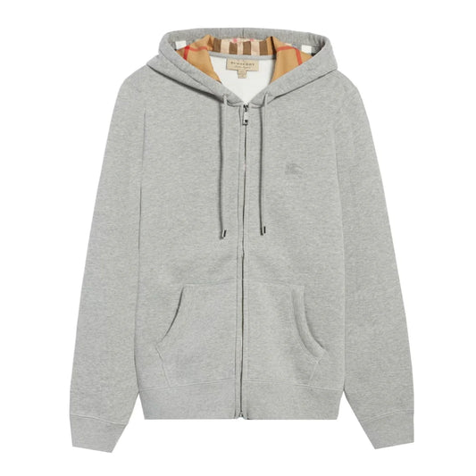 Burberry Zip Hoodie (Grey)